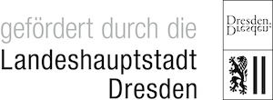 Gefördert durch das Amt für Kultur und Denkmalschutz der Landeshauptstadt Dresden